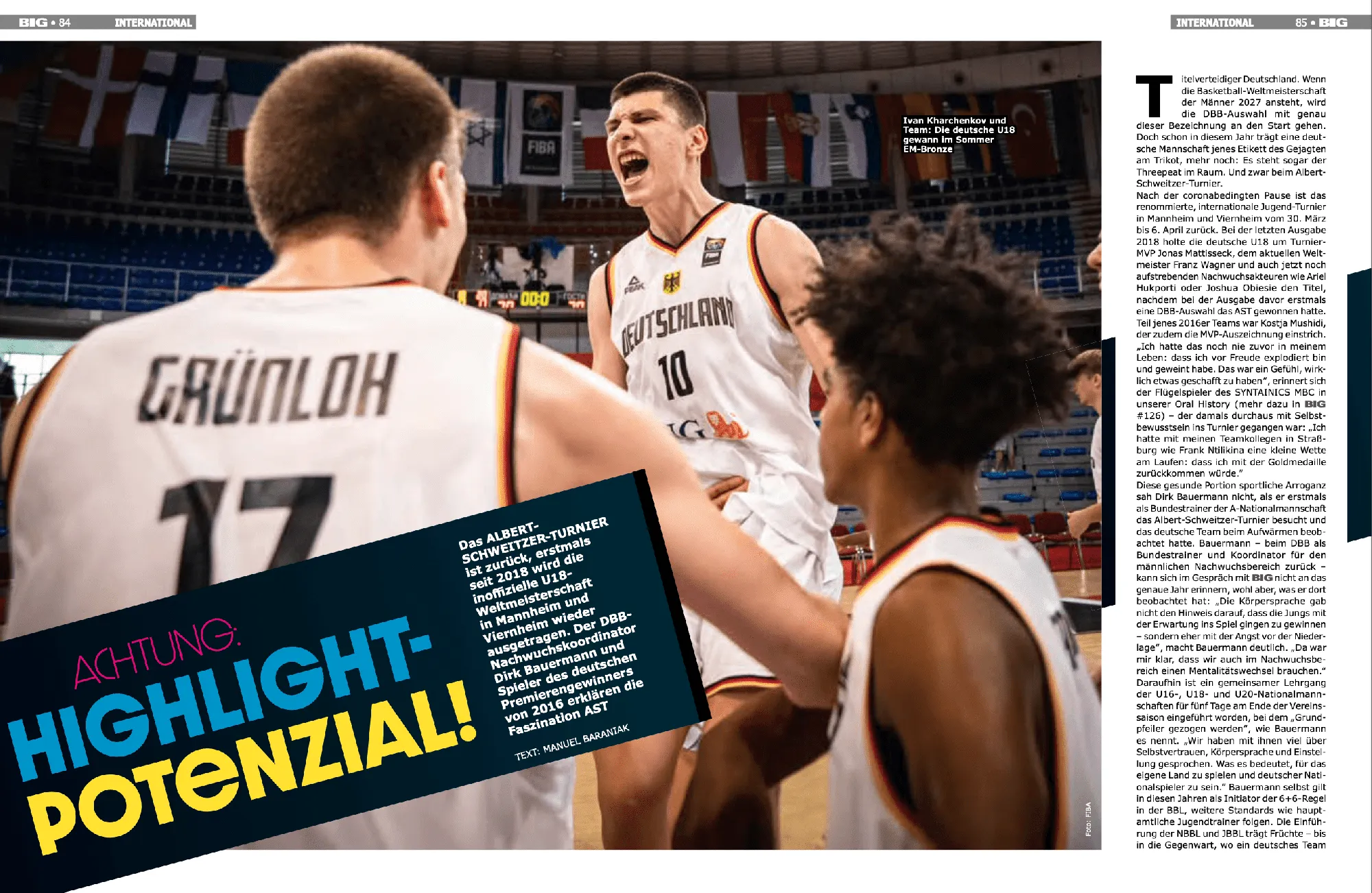 Achtung: Highlight-Potenzial!